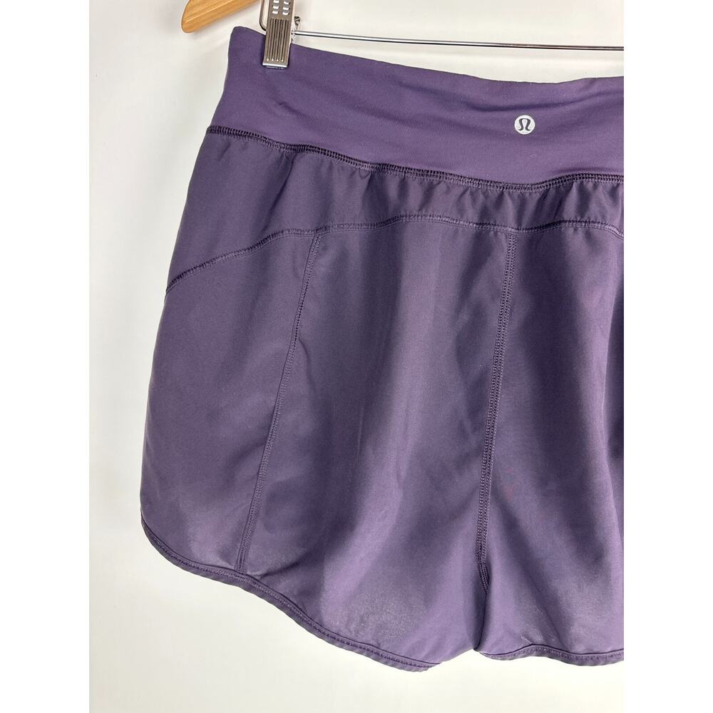 Lululemon Lean In Short 2” Boysenberry Purple Ultra High Rise Women's Size 12 - Picture 12 of 16